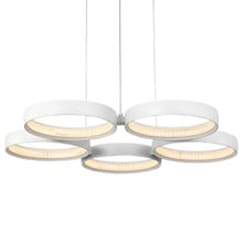 Fallon Steel LED 5 Light Pendant